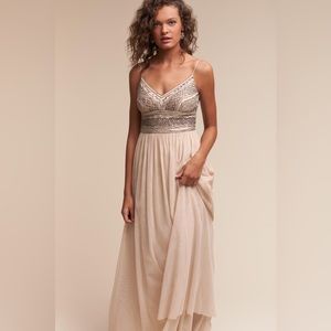 Adrianna Papell beaded gown